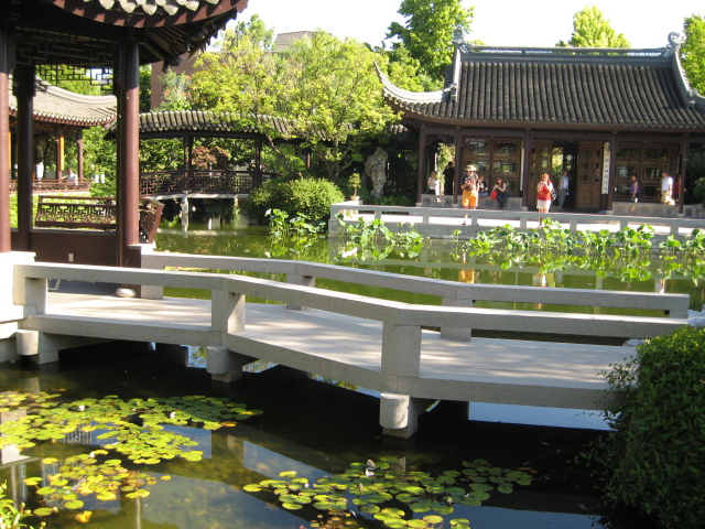 Classical Chinese garden in Portland