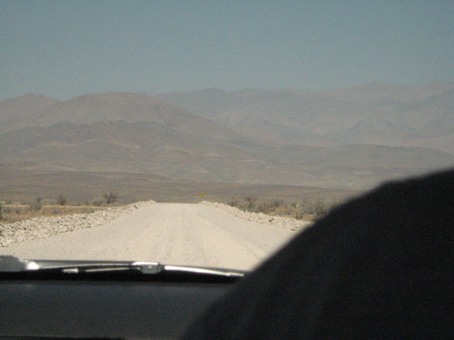To the observatory.  So bleak.