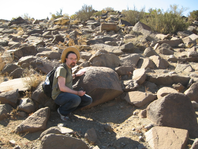 Me and Petroglyphs