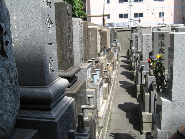 Buddhist cemetery.