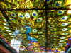 Ceiling of the bar of the Davenport hotel.