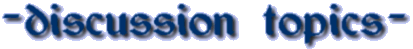 Robin McKinley Discussion
Topics